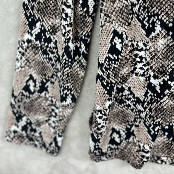 MARIO SERRINI Blouse Animal Print Medium Made in Italy - Picture 4 of 13